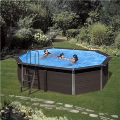(804X386X124 PISCINA COMPOSITE REF. KPCOV80) KIT PISCINA GRE DE PANELES PREMONTADOS COMPOSITE.MODELO COMPOSITE