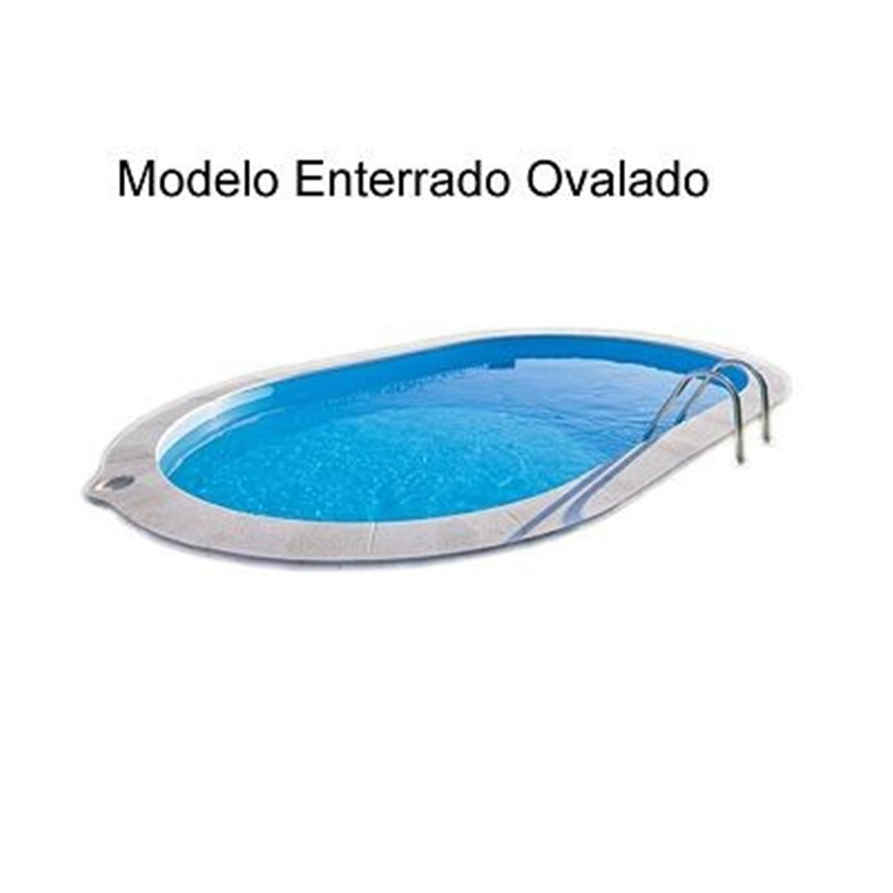 (600X320X120 ESPECIAL PARA ENTERRAR)SUPER OFERTA GRE - KIT ESPECIAL PISCINAS GALLEGAS ESPECIAL PARA ENTERRAR CHAPA DE ACERO BLAN