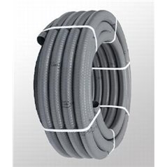TUBO PVC GRIS D.50 FLEXIBLE 25M